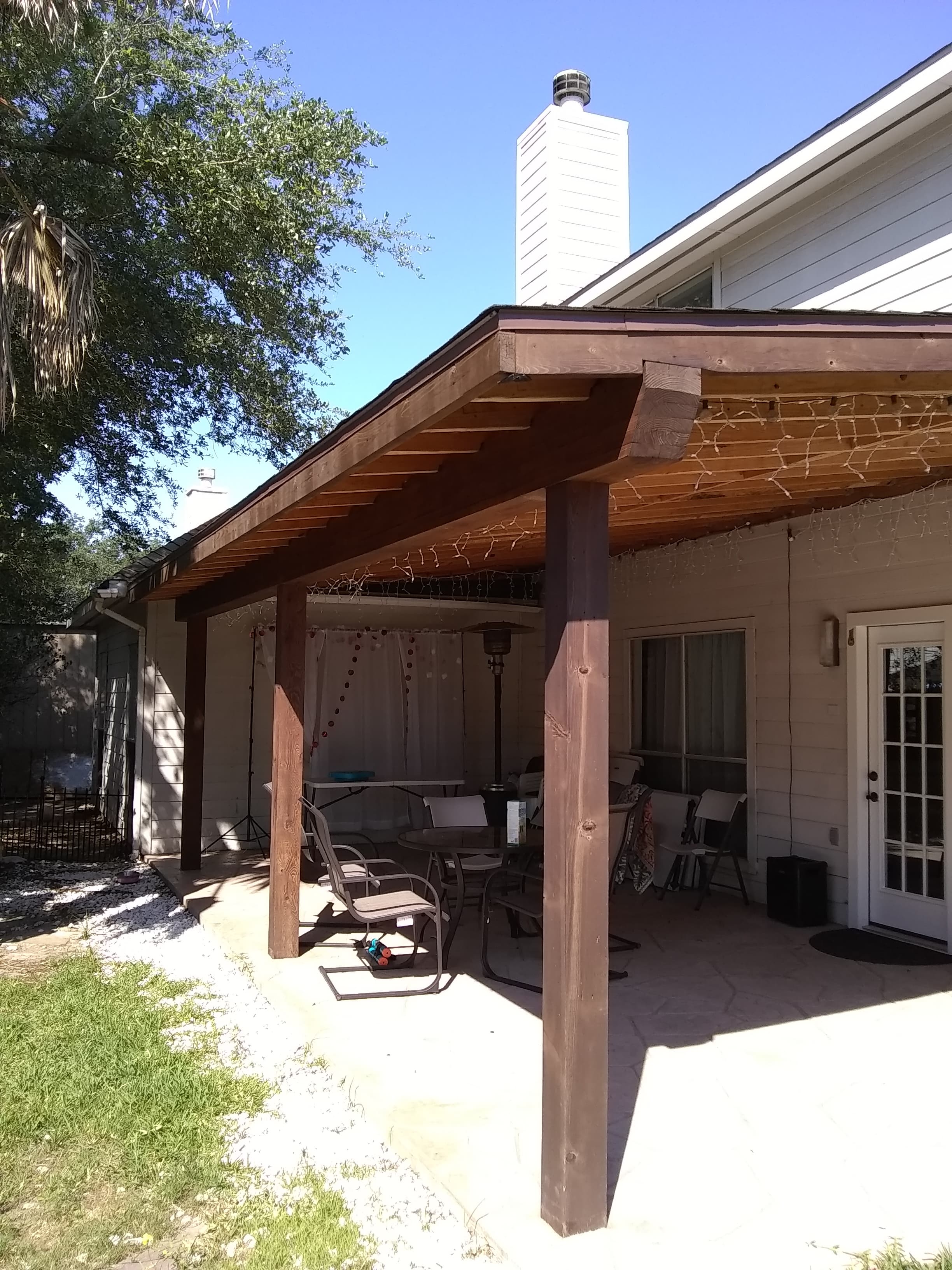 Deck and patio cover build – outdoor carpentry by Mikey Builds NYC